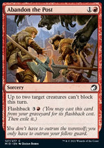 Abbandonare la Postazione - Innistrad: Caccia di Mezzanotte (Common) [MID-127]