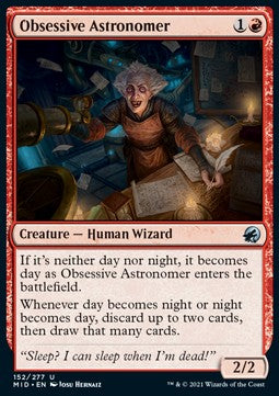 Astronomo Ossessivo - Innistrad: Caccia di Mezzanotte (Uncommon) [MID-152]