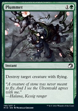 Cadere a Picco - Innistrad: Caccia di Mezzanotte (Common) [MID-193]