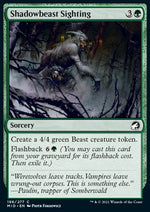 Avvistamento della Bestia d'Ombra - Innistrad: Caccia di Mezzanotte (Common) [MID-198]