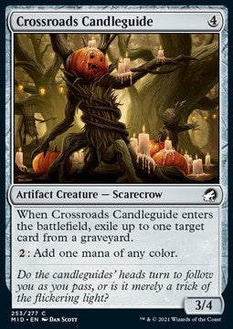Candeliere Guida del Crocevia - Innistrad: Caccia di Mezzanotte (Common) [MID-253]
