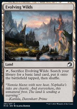 Terre Selvagge in Evoluzione - Innistrad: Caccia di Mezzanotte (Common) [MID-261]