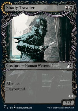 Viaggiatore Losco // Predatore In Appostamento - Innistrad: Caccia di Mezzanotte: Extras (Common) [XMID-291]