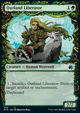 Liberatrice delle Zone di Confine // Rompitrappole Frenetica - Innistrad: Caccia di Mezzanotte: Extras (Uncommon) [XMID-303]