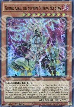 Gizmeck Kaku, the Il Supremo Brillante Cervo del Cielo - 2021 Tin of Ancient Battles (Ultra Rare) [MP21-007]