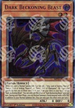 Bestia Richiamo Oscuro - 2021 Tin of Ancient Battles (Ultra Rare) [MP21-249]