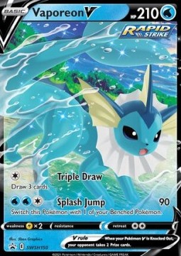 Vaporeon V - SWSH Black Star Promos (Promo) [SWSH-150]
