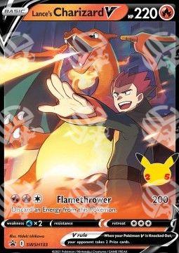 Lance's Charizard V - SWSH Black Star Promos (Promo) [SWSH-133]