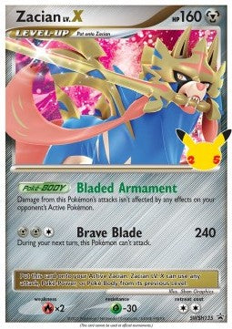 Zacian LV.X - SWSH Black Star Promos (Promo) [SWSH-135]