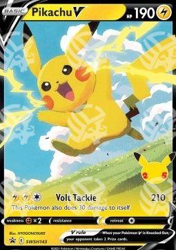 Pikachu V - SWSH Black Star Promos (Promo) [SWSH-143]
