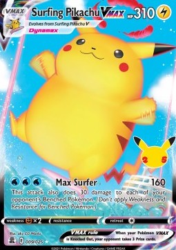 Pikachu Surf VMAX - Gran Festa (Ultra Rare) [CEL-009]