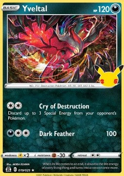 Yveltal - Gran Festa (Holo Rare) [CEL-019]
