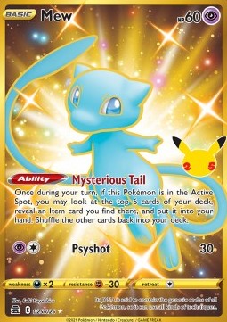 Mew - Gran Festa (Secret Rare) [CEL-025]