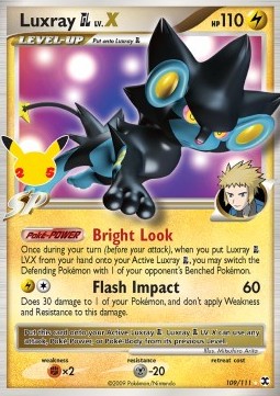 Luxray  LV.X - Gran Festa (Holo Rare) [CEL-RR 109]
