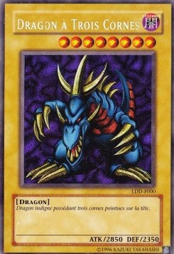 Drago Tricorno - La Leggenda del Drago Bianco Occhi Blu (Secret Rare) [LDD-000]