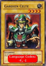 Guardiano Celtico - La Leggenda del Drago Bianco Occhi Blu (Super Rare) [LDD-005]