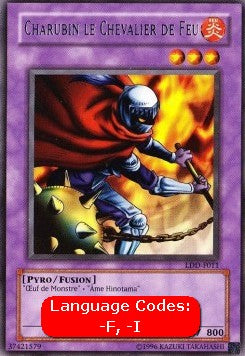 Cavaliere di Fuoco - La Leggenda del Drago Bianco Occhi Blu (Rare) [LDD-011]