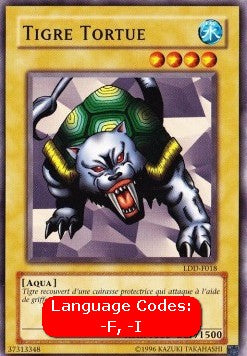 Tartaruga-Tigre - La Leggenda del Drago Bianco Occhi Blu (Common) [LDD-018]