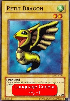 Piccolo Drago - La Leggenda del Drago Bianco Occhi Blu (Common) [LDD-019]