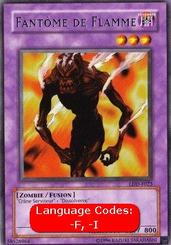 Fantasma di Fuoco - La Leggenda del Drago Bianco Occhi Blu (Rare) [LDD-023]