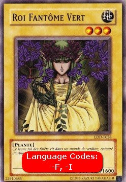 Re Verde degli Spettri - La Leggenda del Drago Bianco Occhi Blu (Common) [LDD-028]