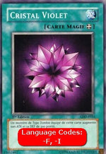 Cristallo Viola - La Leggenda del Drago Bianco Occhi Blu (Common) [LDD-033]
