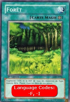 Foresta - La Leggenda del Drago Bianco Occhi Blu (Common) [LDD-036]