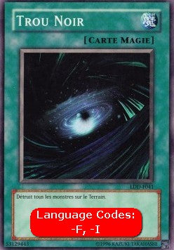 Buco Nero - La Leggenda del Drago Bianco Occhi Blu (Super Rare) [LDD-041]