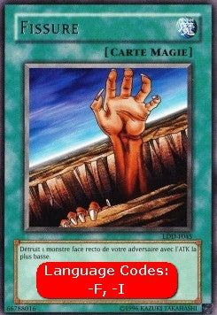 Spaccatura - La Leggenda del Drago Bianco Occhi Blu (Rare) [LDD-045]