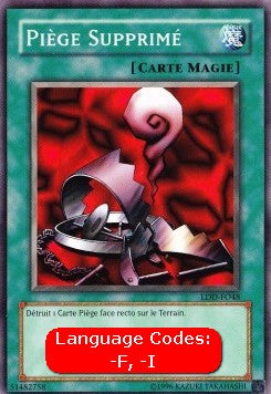 Rimuovi Trappola - La Leggenda del Drago Bianco Occhi Blu (Common) [LDD-048]