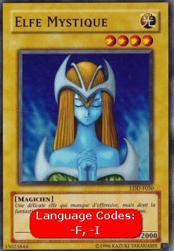 Elfo Mistico - La Leggenda del Drago Bianco Occhi Blu (Super Rare) [LDD-050]