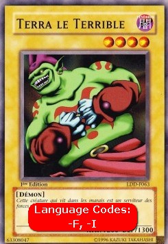 Terra il Terribile - La Leggenda del Drago Bianco Occhi Blu (Common) [LDD-063]