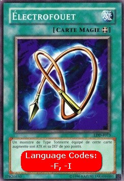 Elettro-Frusta - La Leggenda del Drago Bianco Occhi Blu (Common) [LDD-073]