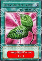 Cura Segreta Goblin - La Leggenda del Drago Bianco Occhi Blu (Rare) [LDD-079]