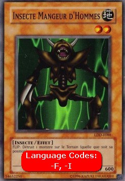 Insetto Mangia-Uomini - La Leggenda del Drago Bianco Occhi Blu (Super Rare) [LDD-088]