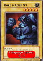 Orco d'Acciaio #1 - La Leggenda del Drago Bianco Occhi Blu (Common) [LDD-090]