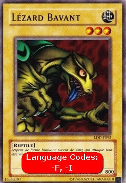 Lucertola-Vampiro - La Leggenda del Drago Bianco Occhi Blu (Common) [LDD-093]