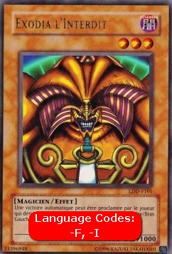 Exodia il Proibito - La Leggenda del Drago Bianco Occhi Blu (Ultra Rare) [LDD-101]