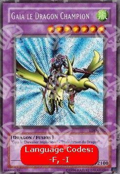 Gaia il Dragone - La Leggenda del Drago Bianco Occhi Blu (Secret Rare) [LDD-102]