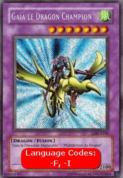 Gaia il Dragone - La Leggenda del Drago Bianco Occhi Blu (Secret Rare) [LDD-102]