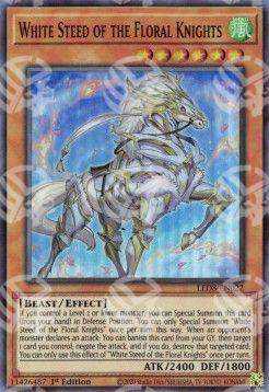 Destriero Bianco dei Cavalieri Floreali - Legendary Duelists: Synchro Storm (Super Rare) [LED8-022]
