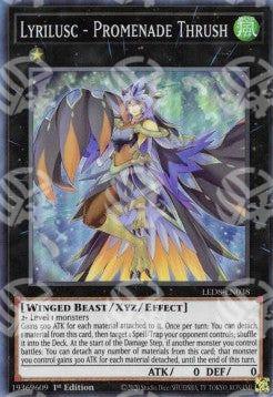 Lirilusc - Tordo Promenade - Legendary Duelists: Synchro Storm (Super Rare) [LED8-038]