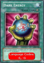 Energia Oscura - Legend of Blue Eyes White Dragon (Common) [LOB-068]