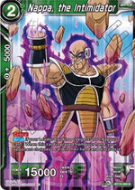 Nappa, the Intimidator - Saiyan Showdown (Rare) [BT15-084]