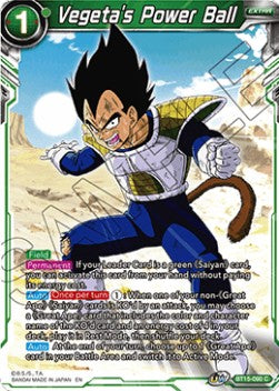 Vegeta's Power Ball - Saiyan Showdown (Common) [BT15-090]