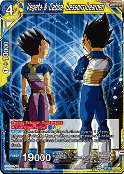 Vegeta & Cabba, Lessons Learned - Saiyan Showdown (Uncommon) [BT15-147]