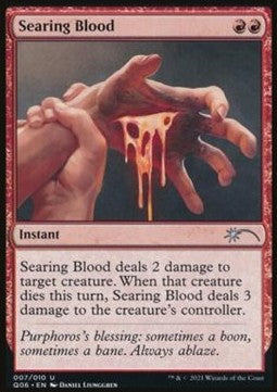 Sangue Rovente - Magic the Gathering Products (Uncommon) [MTGP-7]