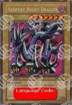 Drago Serpente Notturno - Magic Ruler (Secret Rare) [MRL-103]