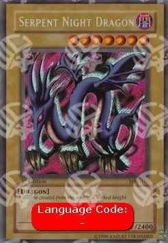 Drago Serpente Notturno - Magic Ruler (Secret Rare) [MRL-103]