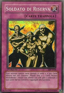 Soldato di Riserva - Servitore del Faraone (Super Rare) [SDF-028]